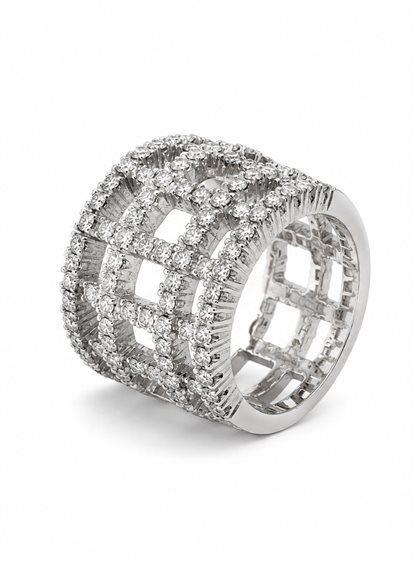 Anello Recarlo Donna in Oro Diamante 1.29 Ct ZM 417/B - ZM 417/B